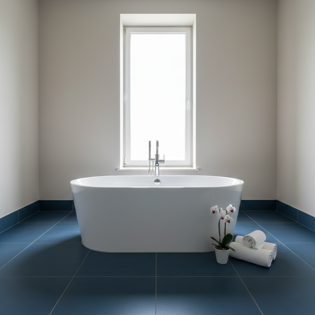 Baignoire îlot design salle de bain