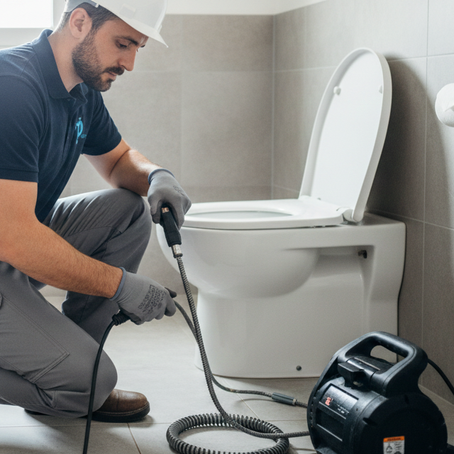 Débouchage urgent de toilettes bouchées par plombier professionnel