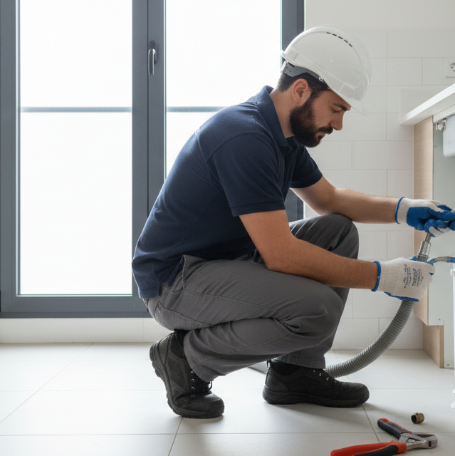 Installation lave vaisselle